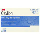 3M™ Cavilon™ No Sting Skin Barrier Wipe 35 to 65% Strength Hexamethyldisiloxane / Isooctane / Acrylate Terpolymer / Polyphenylmethylsiloxane Individual Packet Sterile (1050201_CS) 120/CS