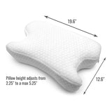 DMI® CPAP Bed Pillow 18 X 17 X 18 Inch (1229030_EA) 1/EA