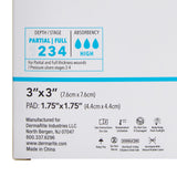 ComfortFoam™ Border Foam Dressing 3 X 3 Inch With Border Waterproof Backing Silicone Adhesive Square Sterile (946493_BX) 10/BX