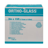 ORTHO-GLASS® Padded Splint Roll 3 Inch X 15 Foot Fiberglass White (282600_CS) 2/CS