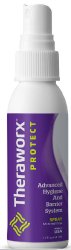 Theraworx® Protect Advanced Hygiene and Barrier System Rinse-Free Skin Cleanser with Silver Liquid 1.7 oz. Pump Bottle Lavender Scent (798260_EA) 1/EA