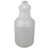 Impact® Plastic Bottle w/ Graduations & Hand Grip, 24 oz, Translucent, 96/Case (IMP5024HG) Each