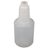 Impact® Plastic Bottle w/ Graduations, 24 oz, Translucent, 96/Case (IMP5024WG) 1 Case