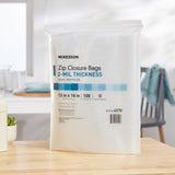 McKesson Reclosable Bag 13 X 18 Inch Polyethylene Clear Zipper Closure (1088666_PK) 100/PK