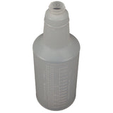 Impact® Contour® Graduated Bottle w/ Anti-Backoff, Translucent, 32 oz, 96/Case (IMP5032AB) Case of 96
