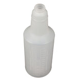 Impact® Plastic Bottle w/ Graduations, 32 oz, Translucent, 96/Case (IMP5032WG) Each