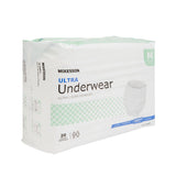 McKesson Ultra Unisex Adult Absorbent Underwear Pull On with Tear Away Seams Medium Disposable Heavy Absorbency (724916_BG) 1/BG