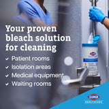 Clorox Healthcare® Surface Disinfectant Cleaner Premoistened Bleach Germicidal Manual Pull Wipe 150 Count Canister Floral Scent NonSterile (726380_PK) 1/PK