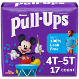 Pull-Ups® Male Toddler Training Pants Size 4T to 5T Disposable Moderate Absorbency (1160322_PK) 17/PK