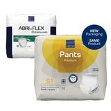 Abena® Premium Pants S1 Unisex Adult Absorbent Underwear Pull On with Tear Away Seams Small Disposable Heavy Absorbency (1218226_PK) 16/PK