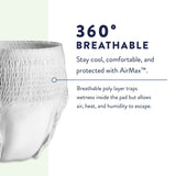 Prevail® Per-Fit® Extra Unisex Adult Absorbent Underwear Pull On with Tear Away Seams X-Large Disposable Heavy Absorbency (1243752_CS) 80/CS