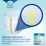 TENA ProSkin Stretch™ Ultra Unisex Adult Incontinence Brief Large / X-Large Disposable Heavy Absorbency (871836_CS) 72/CS