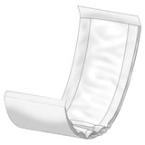 Abena® Abri-Let Normal Incontinence Liner 4.3 X 15.3 Inch Light Absorbency Fluff / Polymer Core One Size Fits Most (1218246_PK) 34/PK