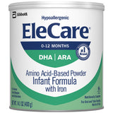 EleCare® Infant Formula Unflavored 14.1 oz. Can Powder Iron Food Allergies (772259_CS) 6/CS