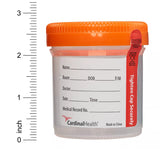 Cardinal Urine Specimen Container 53 X 62 mm 90 mL (3 oz.) Screw Cap Sterile (1153433_PK) 100/PK