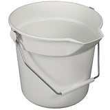 Impact® Deluxe Heavy-Duty 10 Quart Bucket, White, 12/Case (IMP5510W) Each