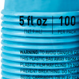 McKesson Drinking Cup 5 oz. Blue Polypropylene Disposable (1127768_SL) 100/SL