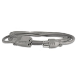 Innovera® Indoor Heavy-Duty Extension Cord, 9 ft, 13 A, Gray (IVR72209) Each