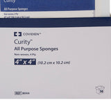 Curity™ Nonwoven Sponge 4 X 4 Inch 4-Ply Sterile 2 per Pack (401590_CS) 600/CS