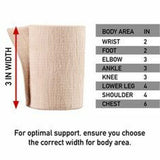 3M™ ACE™ Elastic Bandage 2 Inch X 4.2 Foot Single Hook and Loop Closure Tan NonSterile Standard Compression (500543_EA) 1/EA