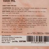 McKesson Shampoo and Body Wash 1,000 mL Dispenser Refill Bag Apricot Scent (468269_EA) 1/EA
