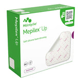 Mepilex® Up Foam Dressing 4 X 4 Inch Without Border Without Film Backing Silicone Adhesive Square Sterile (1226029_CS) 40/CS