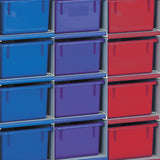 Jonti-Craft Tray Mobile Storage, 57w x 15d x 35.5h, Birch (JNT0430JC) Each