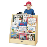 Jonti-Craft Pick-a-Book Stand Wish Flush Back, 30w x 13.5d x 27.5h, Birch (JNT3514JC) Each