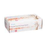 McKesson Exam Glove Small NonSterile Vinyl Standard Cuff Length Smooth Clear Not Rated (832681_BX) 150/BX