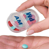 EZY Dose® Pill Organizer Pocket-Size 1 Day 2 Dose (927199_EA) 1/EA