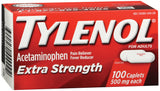 Tylenol® Pain Relief 500 mg Strength Acetaminophen Caplet 100 per Box (701519_CS) 48/CS