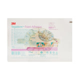 3M™ Tegaderm™ High Performance Foam Dressing 4 X 4-1/2 Inch With Border Film Backing Acrylic Adhesive Oval Sterile (465141_EA) 1/EA