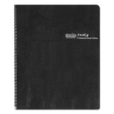House of Doolittle™ Executive Series Four-Person Group Practice Daily Appointment Book, 11 x 8.5, Black Hard Cover, 12-Month (Jan to Dec): 2026 (HOD28292) Each