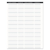House of Doolittle™ Recycled Two Year Monthly Planner with Expense Logs, 8.75 x 6.88, Black Cover, 24-Month: Jan 2026 to Dec 2027 (HOD268002) Each