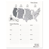 House of Doolittle™ Recycled Professional Weekly Planner, 15-Minute Appts, 11 x 8.5, Black Wirebound Soft Cover, 12-Month (Jan to Dec): 2026 (HOD27202) Each