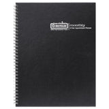 House of Doolittle™ Monthly Hard Cover Two-Year Planner, 11 x 8.5, Black Cover, 24-Month: Jan 2026 to Dec 2027 (HOD262092) Each