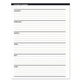 House of Doolittle™ Recycled Two Year Monthly Planner with Expense Logs, 8.75 x 6.88, Black Cover, 24-Month: Jan 2026 to Dec 2027 (HOD268002) Each