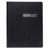 House of Doolittle™ Recycled Academic Weekly/Monthly Appointment Planner, 8 x 5, Black Cover, 13-Month: Aug 2025 to Aug 2026 (HOD27502) Each