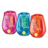 Bostitch® Twist-n-Sharp Pencil Sharpener, One-Hole, 3.5 x 1.25 x 5.5, Randomly Assorted Colors, 6/Pack (BOSPS1ADJPK) Pack of 6