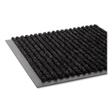 Crown Needle-Rib Wiper/Scraper Mat, Polypropylene, 48 x 72, Charcoal (CWNNR0046CH) Each