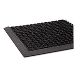 Crown Super-Soaker Wiper Mat with Gripper Bottom, Polypropylene, 36 x 120, Charcoal (CWNSSR310CH) Each