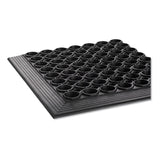 Crown Safewalk-Light Drainage Safety Mat, Rubber, 36 x 60, Black (CWNWSCT35BK) Each
