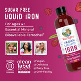 Mary Ruth's® Liquid Iron Dietary Supplement Iron 6 to 18 mg Strength Liquid 16 oz. Berry Flavor (1271764_EA) 1/EA