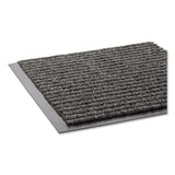 Crown Needle Rib Wipe and Scrape Mat, Polypropylene, 36 x 120, Gray (CWNNR0310GY) Each