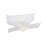 Wings™ Extra Quilted Unisex Adult Incontinence Brief X-Large Disposable Moderate Absorbency (780086_BG) 10/BG