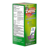 Zyrtec® Children's Allergy Relief 1 mg / 1 mL Strength Solution 4 oz. (1228838_EA) 1/EA