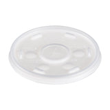 Dart® Plastic Cold Cup Lids, Fits 10 oz Cups, Translucent, 100 Pack, 10 Packs/Carton (DCC10SL) Case of 1000