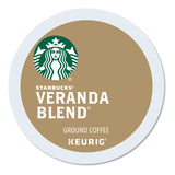 Starbucks® Veranda Blend Coffee K-Cups, 24/Box, 4 Box/Carton (SBK011111159CT) Case of 96