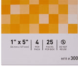 McKesson Skin Closure Strip 1 X 5 Inch Nonwoven Material Flexible Strip Tan (876304_BX) 25/BX