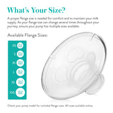 Evenflo AdvancedFit™ Breast Flange For All Evenflo Advanced Breast Pumps (1146789_PK) 1/PK